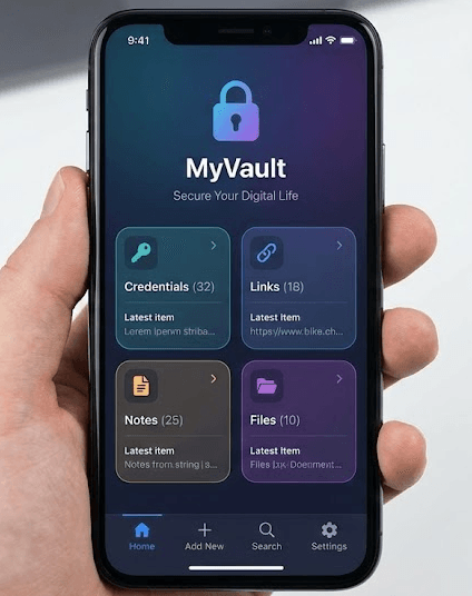 Secure Vault Mobile App